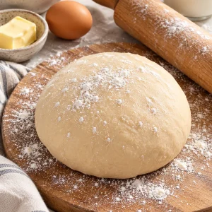 Masa para empanadas casera lista para estirar y rellenar